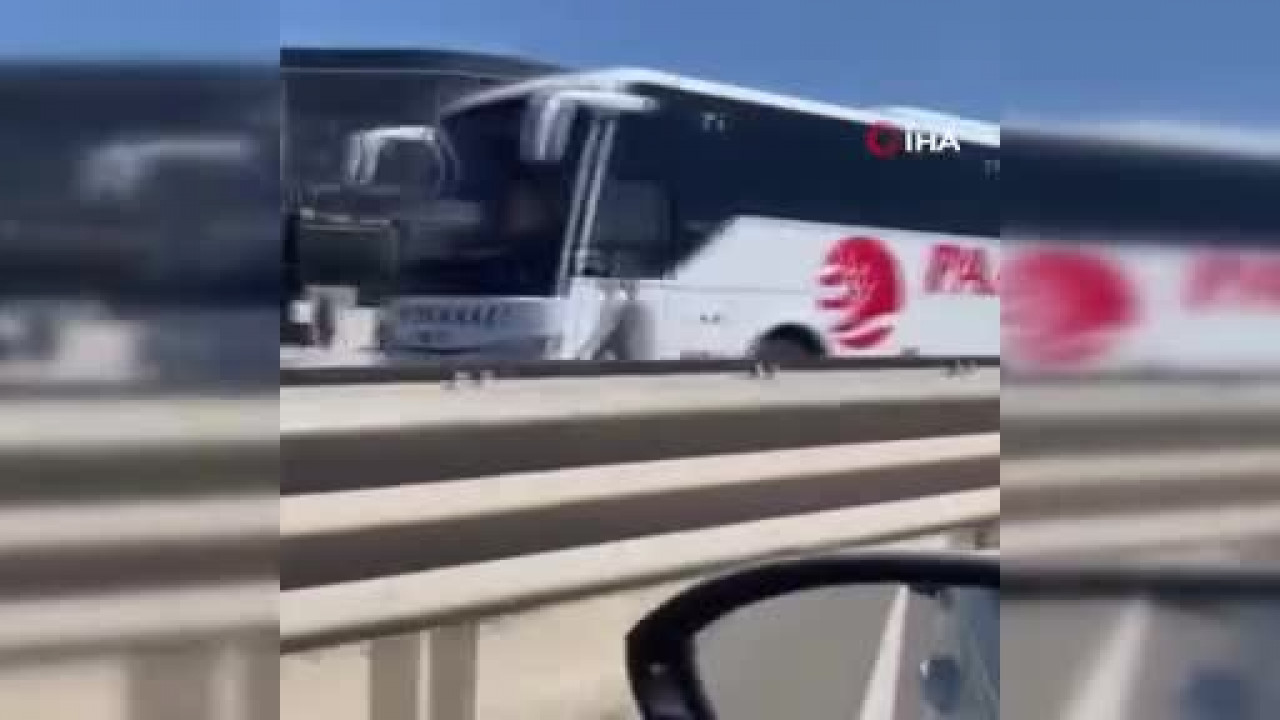 2 otobüsün de karıştığı zincirleme kazada 7 yaşındaki çocuk yaralandı