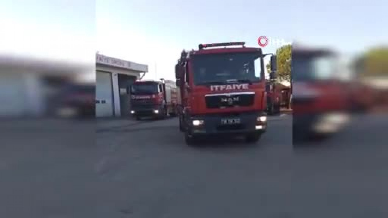 Bursa'dan Antalya'daki orman yangınına destek!