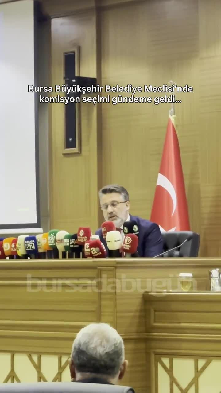 Bursa'da Büyükşehir Meclisi toplandı! Komisyon seçimi konuşuldu...