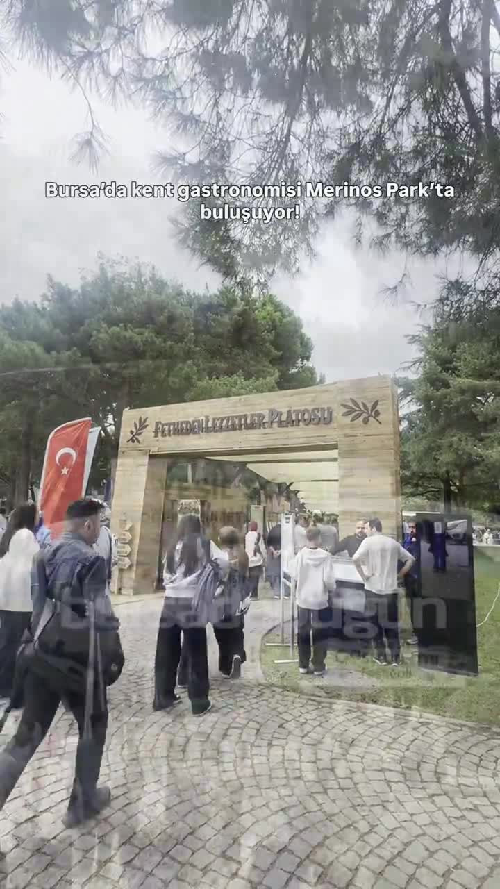 Bursa mutfağı Merinos Park'ta buluştu! Kent gastronomisi ele alındı...