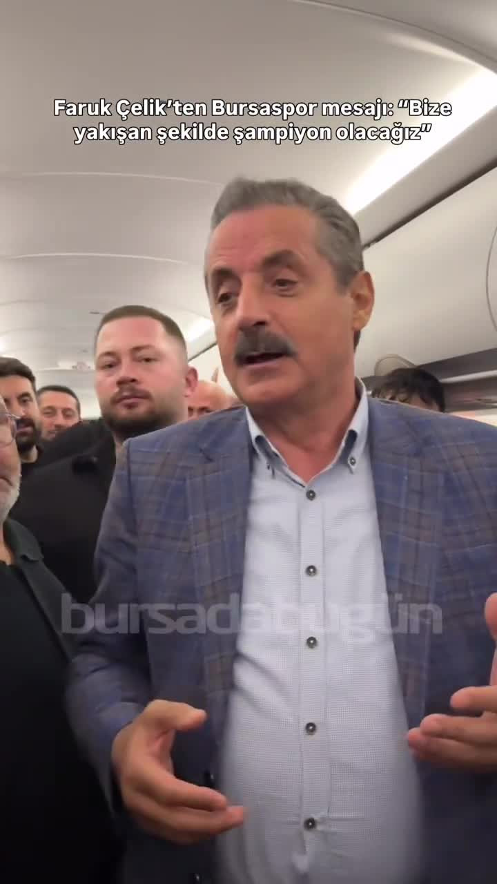 Faruk Çelik'ten Bursaspor mesajı: "Bize yakışan şekilde şampiyon olacağız"