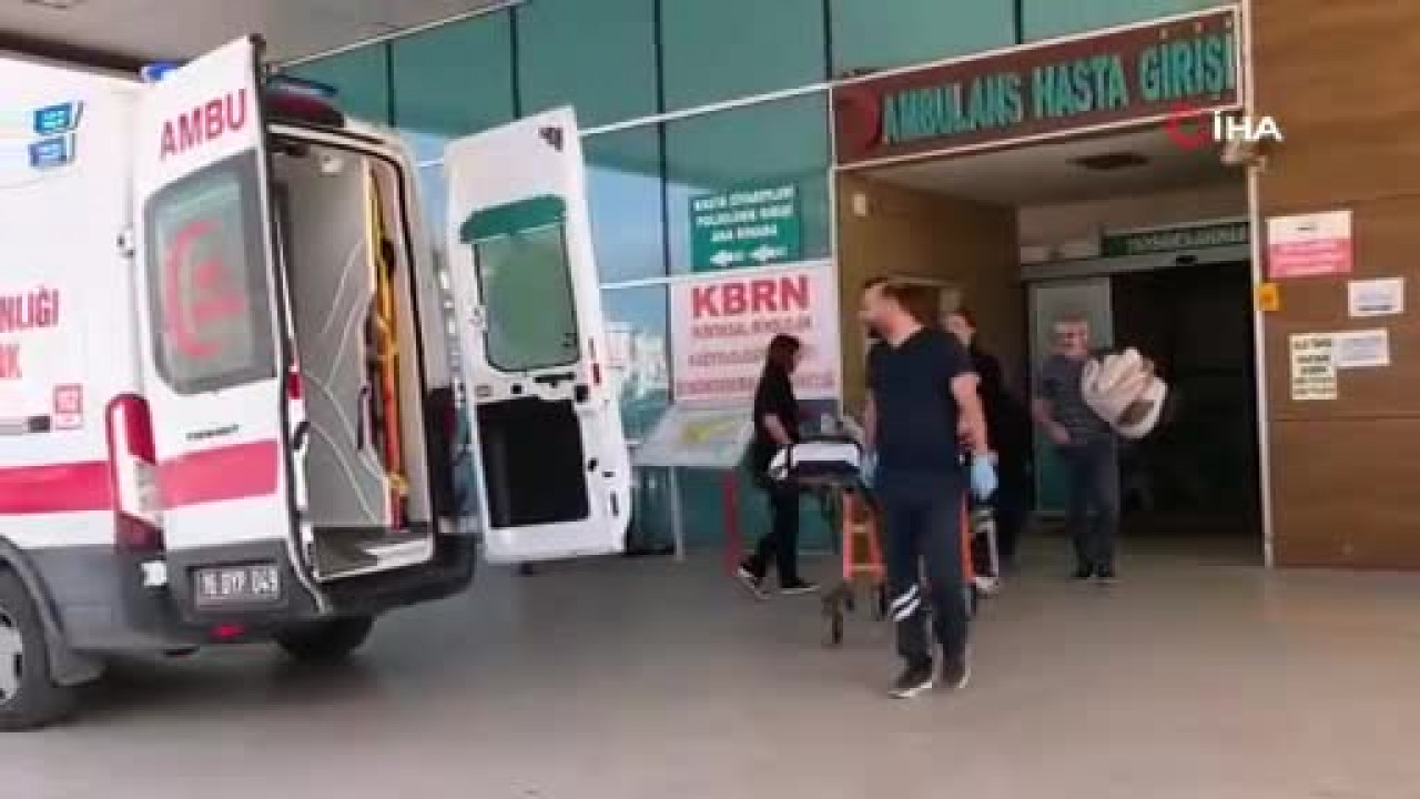 Bursa'da korkutan olay! 63 yaşındaki çift evden güçlükle çıkabildi