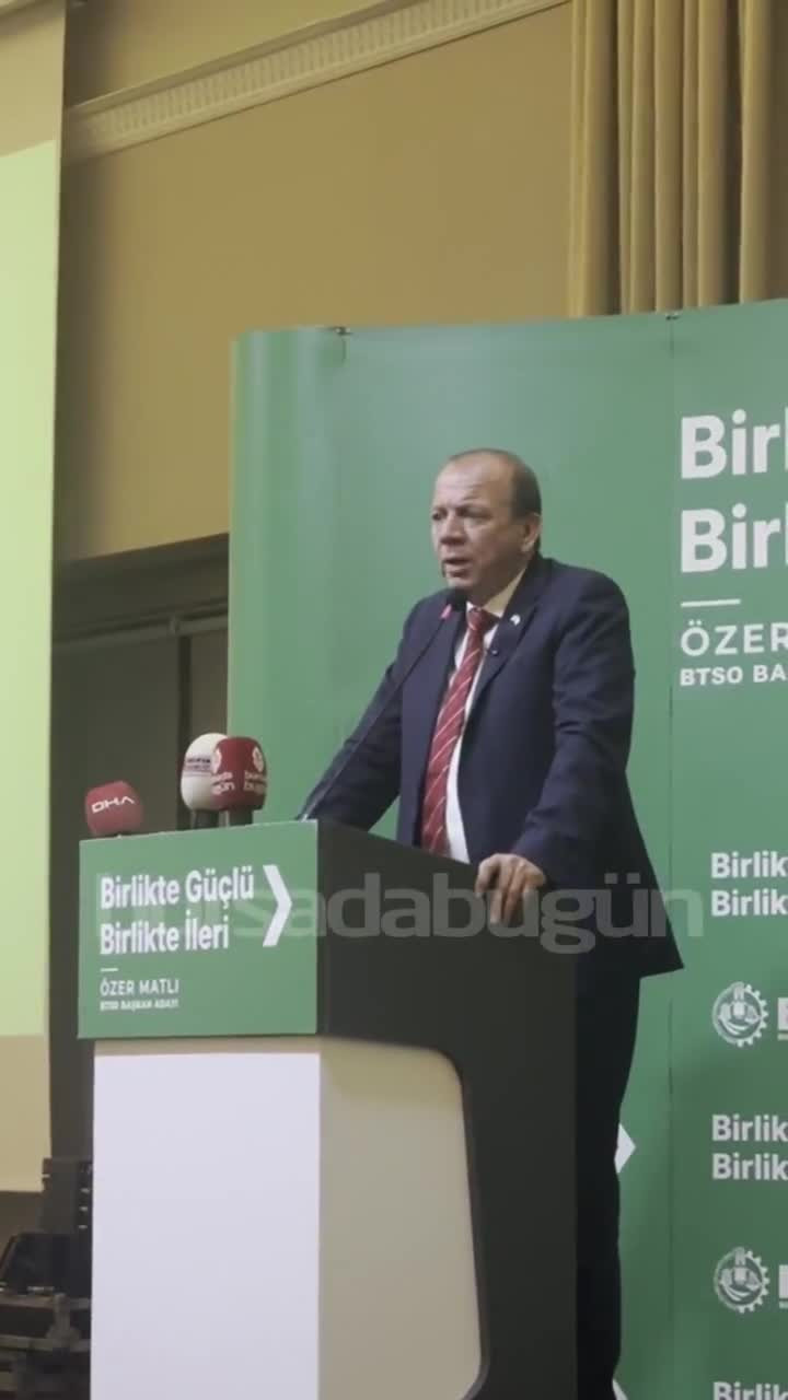 Matlı'dan Bursa'nın sanayi planlamasına tepki: "Böyle şehircilik anlayışıyla devam etmek zorunda mıyız?