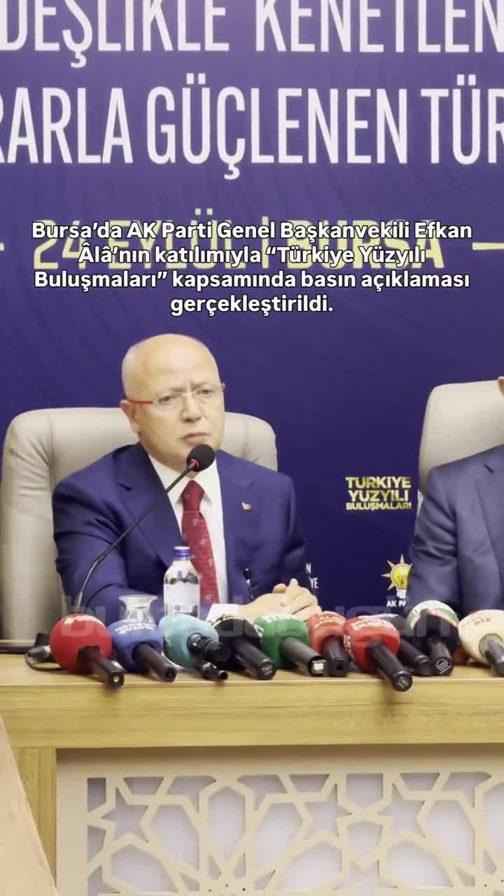 Efkan Ala'dan Bursa'da dikkat çeken 'anayasa' açıklaması! 'Her seferinde söyledim...'