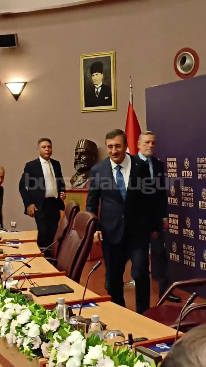 Cevdet Yılmaz Bursa iş dünyasıyla buluştu