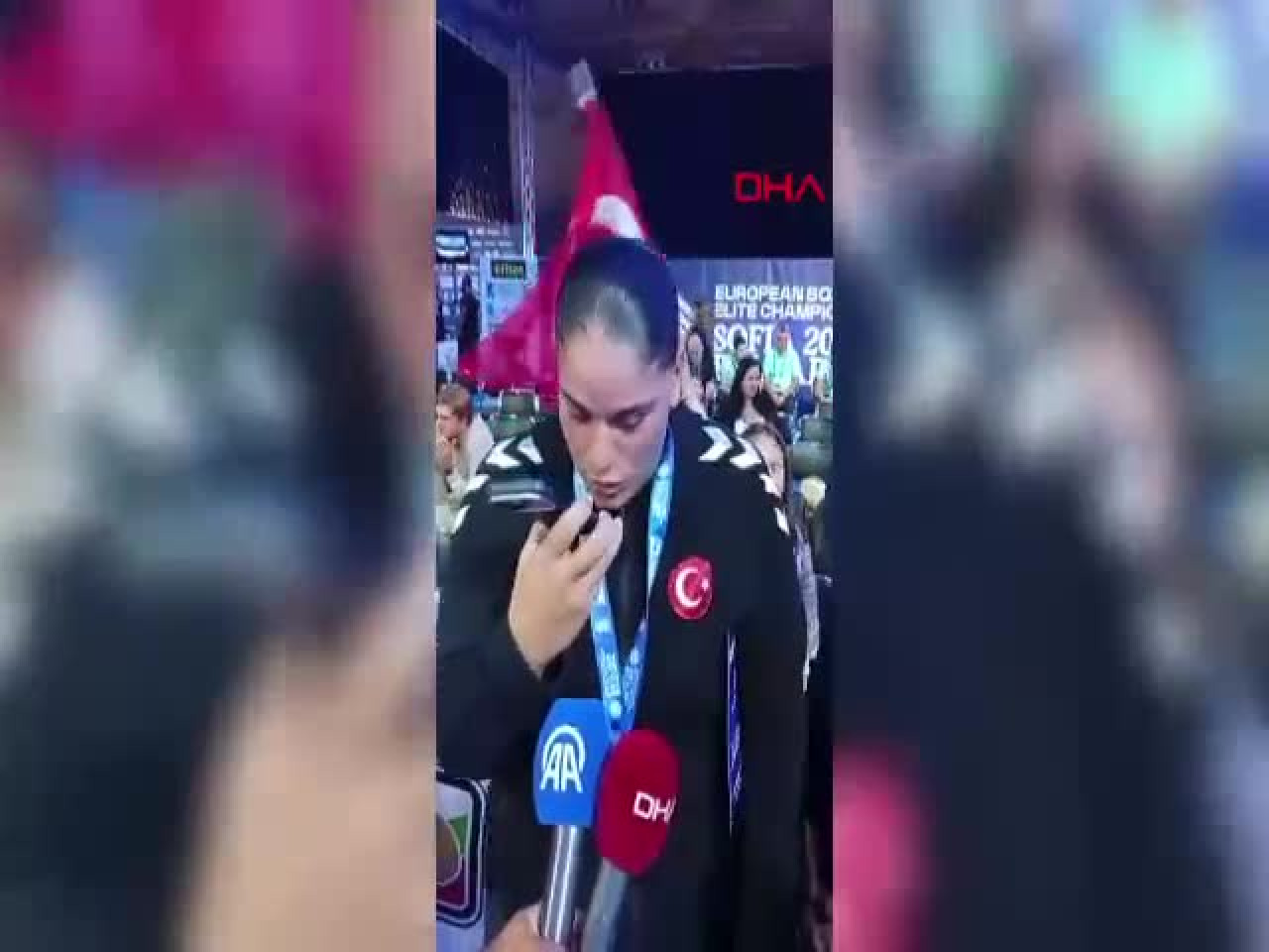 Cumhurbaşkanı Erdoğan, Avrupa Boks Şampiyonu Havvanur Kethüda'yı kutladı