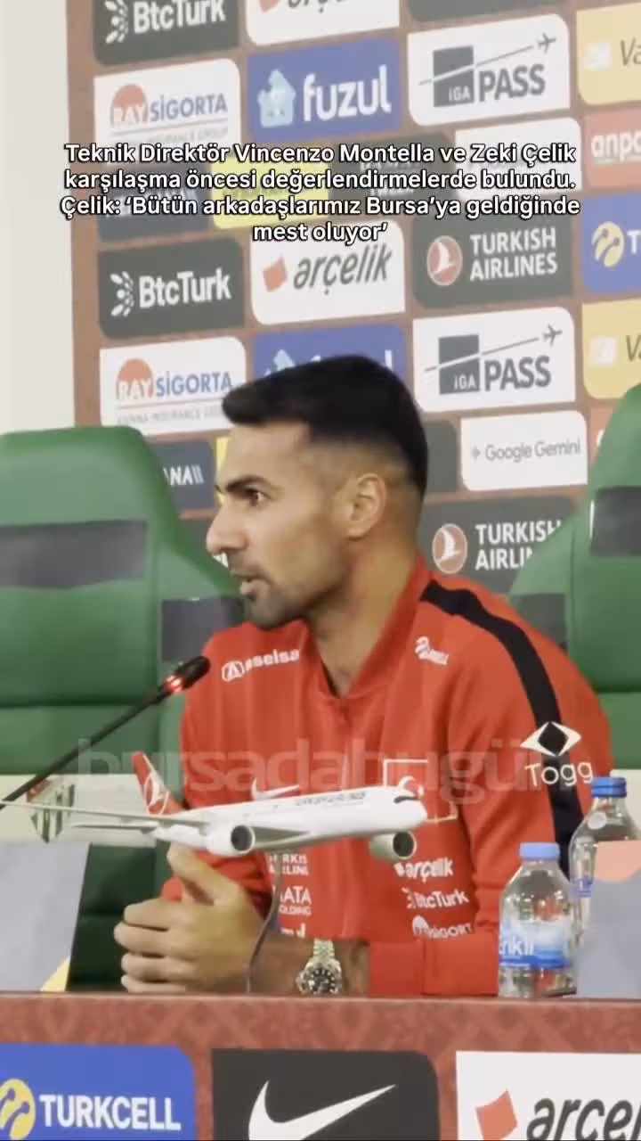 Bursa'da milli maç için geri sayım! Montella...