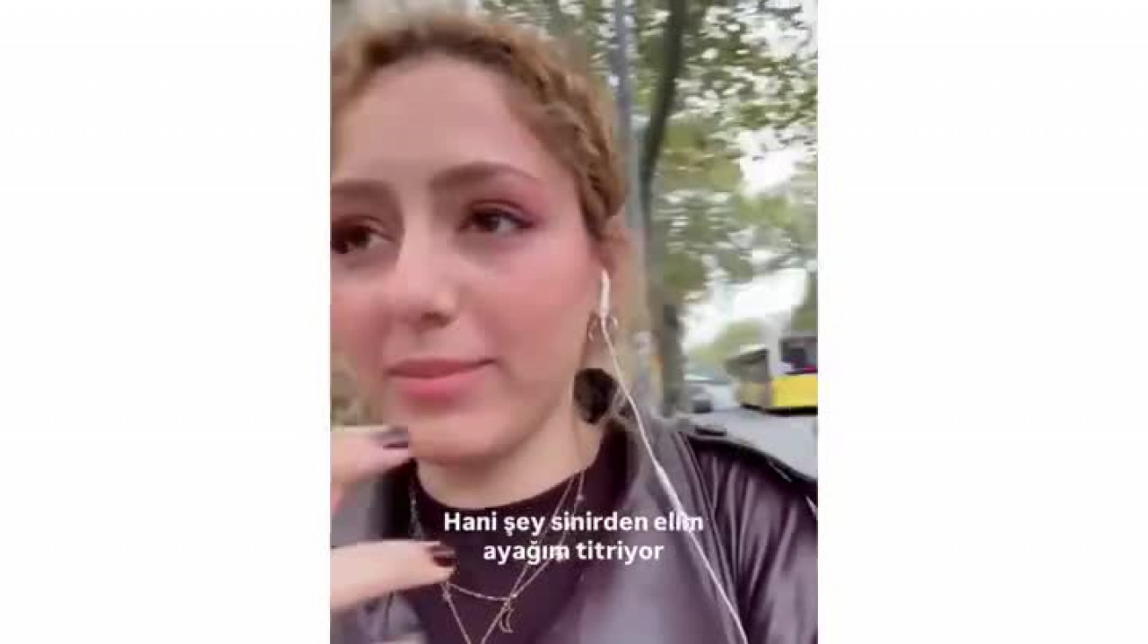 Tramvay hattında skandal! Genç kadın böyle ifşa etti