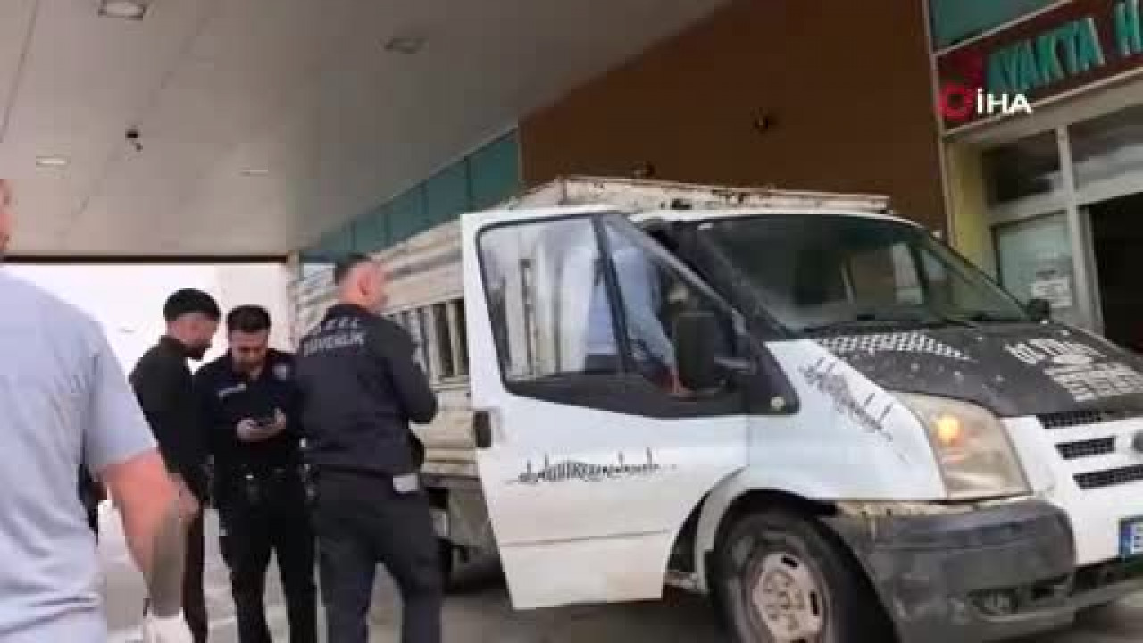 Bursa'da korkutan kaza! Kamyonetin üzerinden düştü