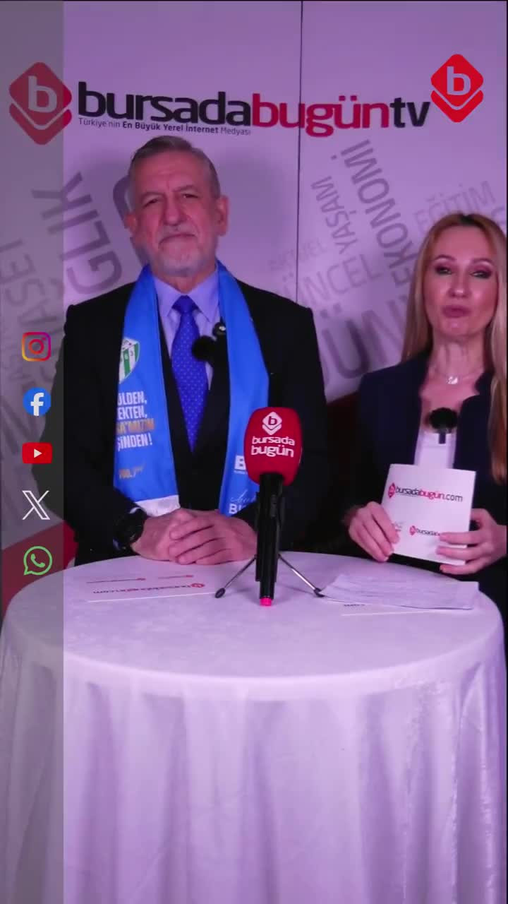 BTSO Başkan Adayı Burkay'dan Bursada Bugün'e değerlendirme!