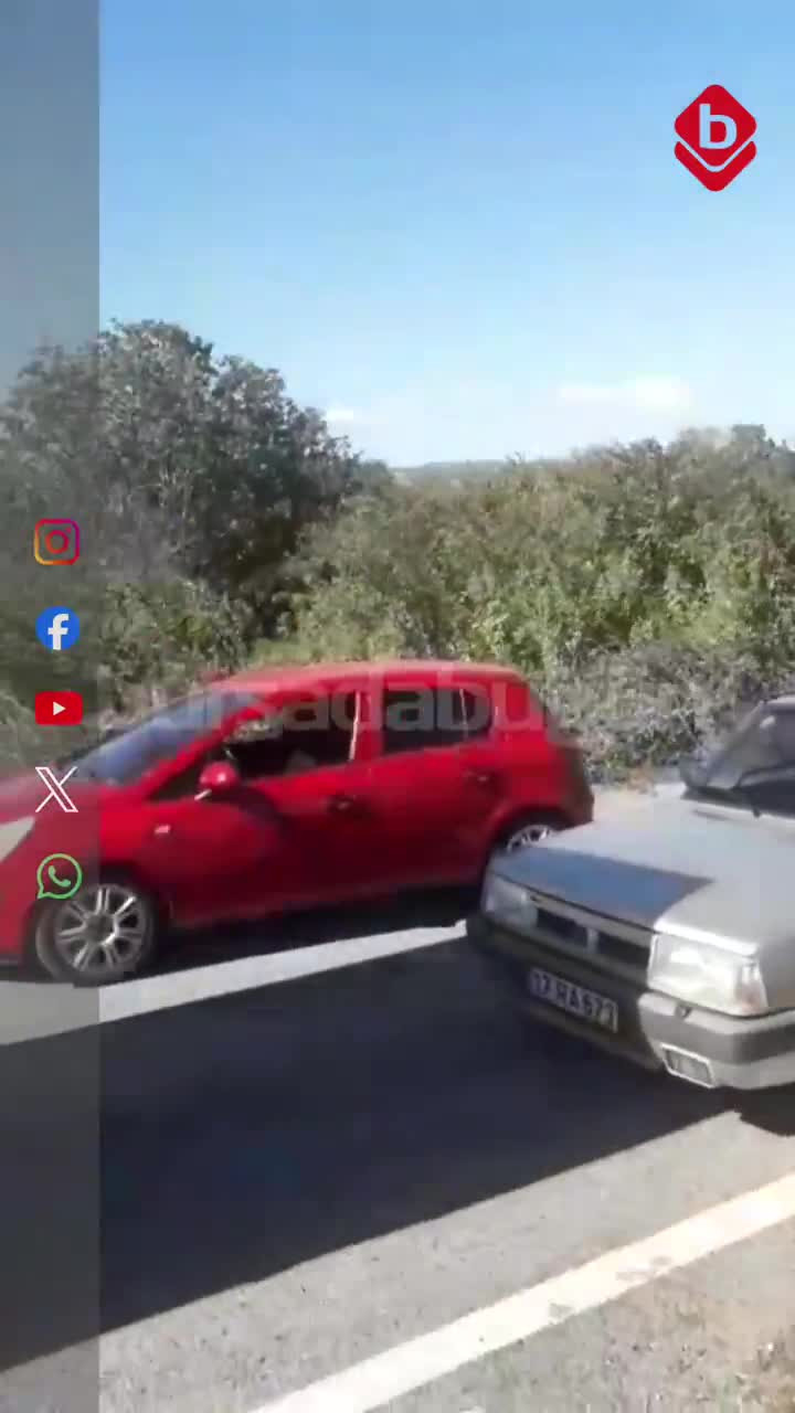 Bursa yolu kilit! Açılması gereken saatte açılmadı, kuyruk uzadıkça uzadı