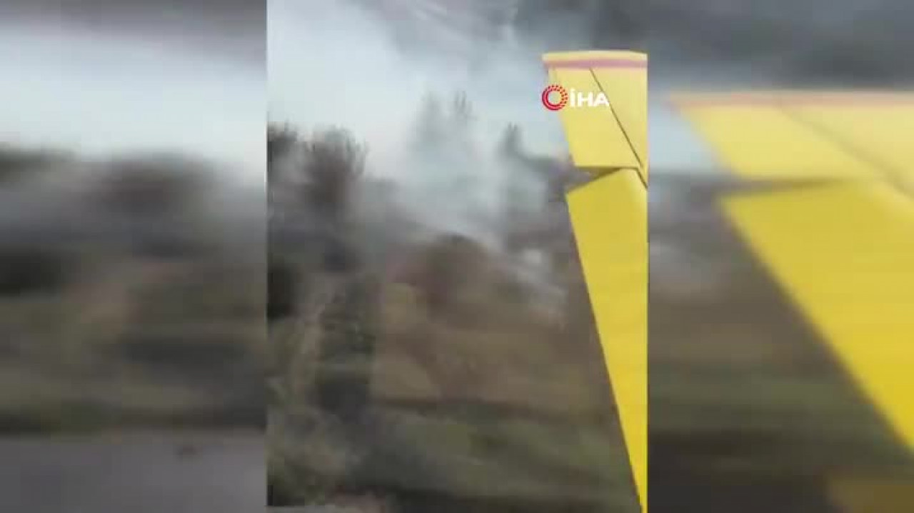 Büyükorhan'daki orman yangınına takviye ekipler sevk edildi