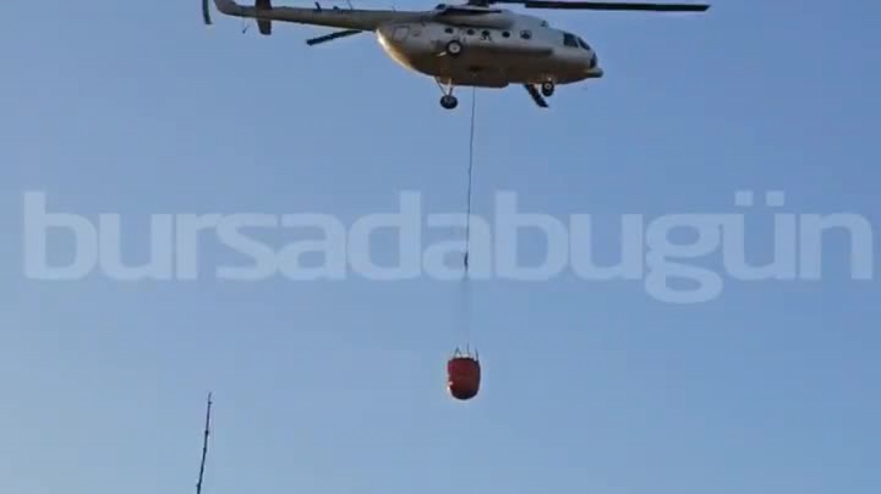 Bursa'da orman yangınında flaş gelişme! Alevler kısmen kontrol altına alındı