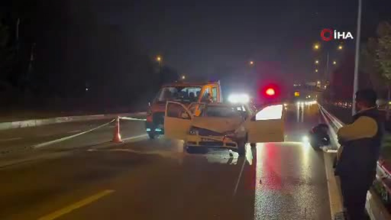 Bursa'da karşıya geçmek isterken otomobil çarptı! Yayadan acı haber