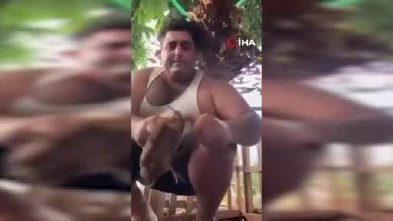 İnfial yaratan görüntü! Neyse ki yaptığı yanına kar kalmadı