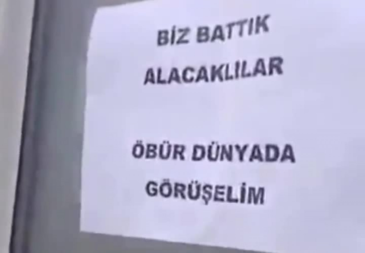 Bursa'da kepenk indiren esnaftan alacaklılara bomba mesaj!