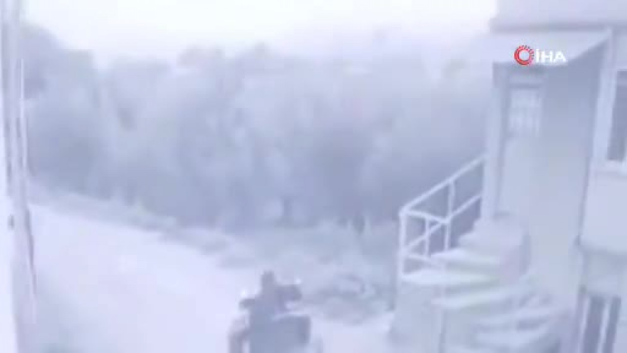 Bursa'da feci ATV kazası kamerada! Kalp hastası sürücü tarlaya uçtu