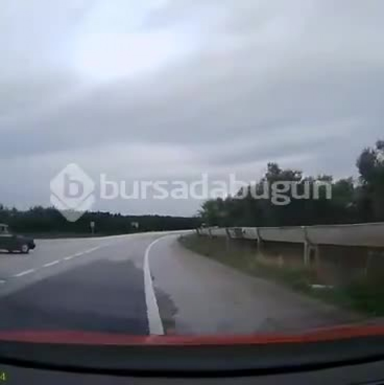 Bursa'da facianın eşiğinden dönüldü! O anlar kamerada