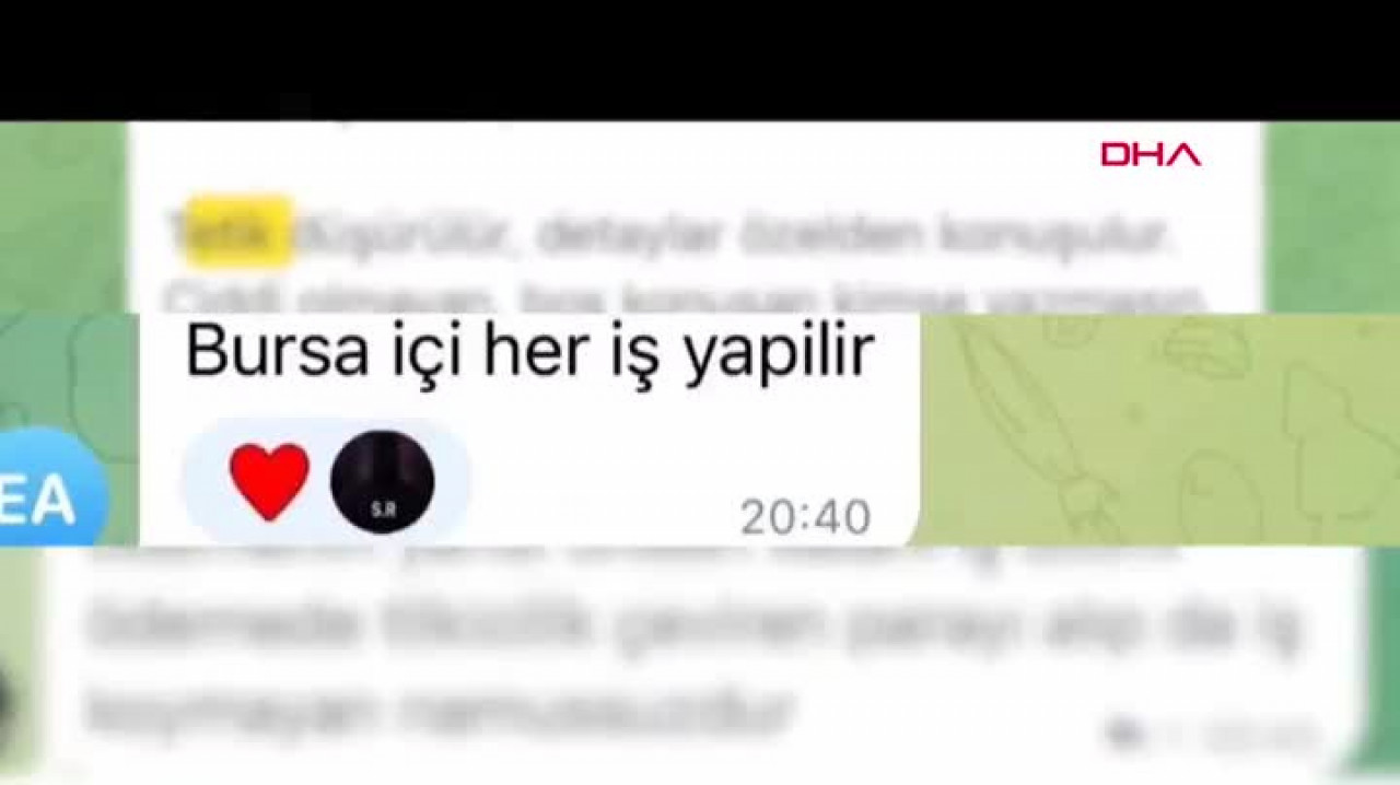 Bursa'da mekan kurşunlama, yaralama, yağma için ilan vermişler! Hepsi tek tek alındı...