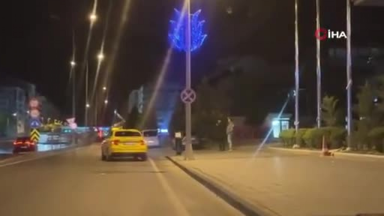 Polise 'teşkilat mısınız?' diyen sürücü ağzının payını böyle aldı!