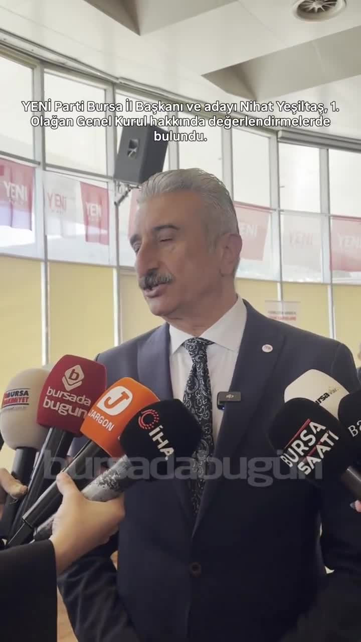 YENİ Parti Bursa'da sandık başına gitti: Nihat Yeşiltaş'tan demokrasi vurgusu