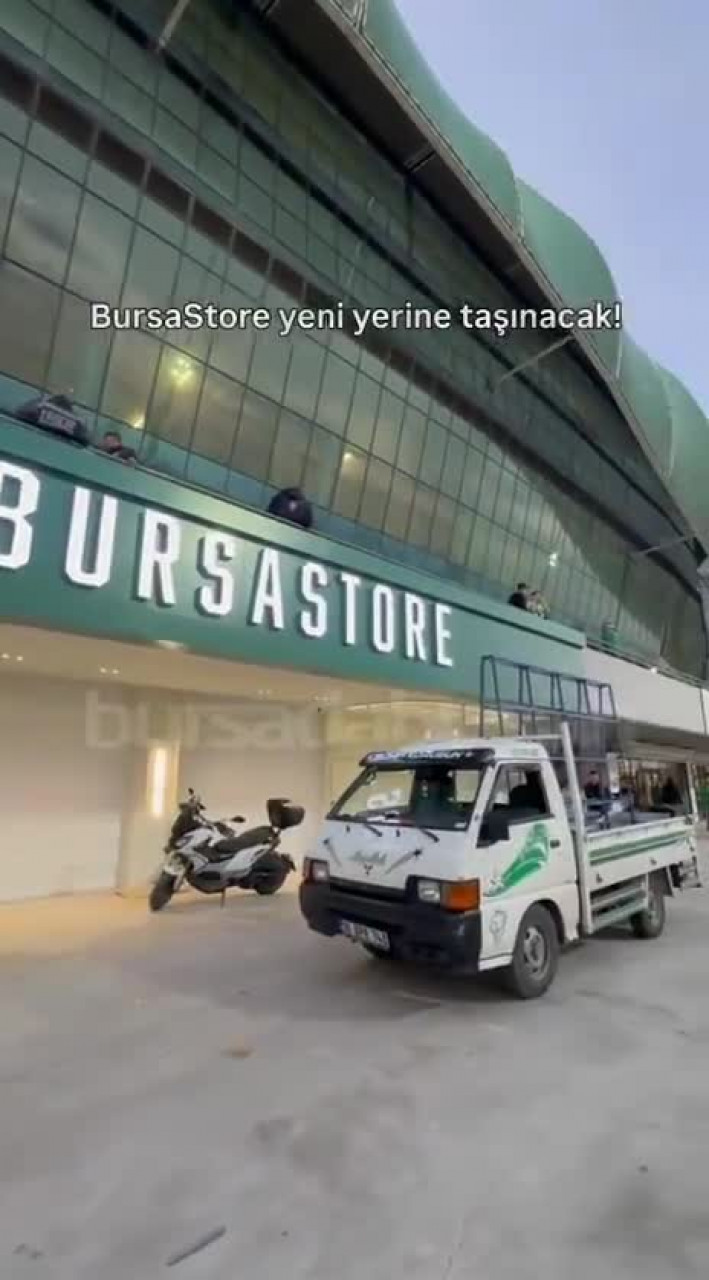 BursaStore yeni yerine taşınıyor! Matlı Stadyumu'nda çalışmalar başladı