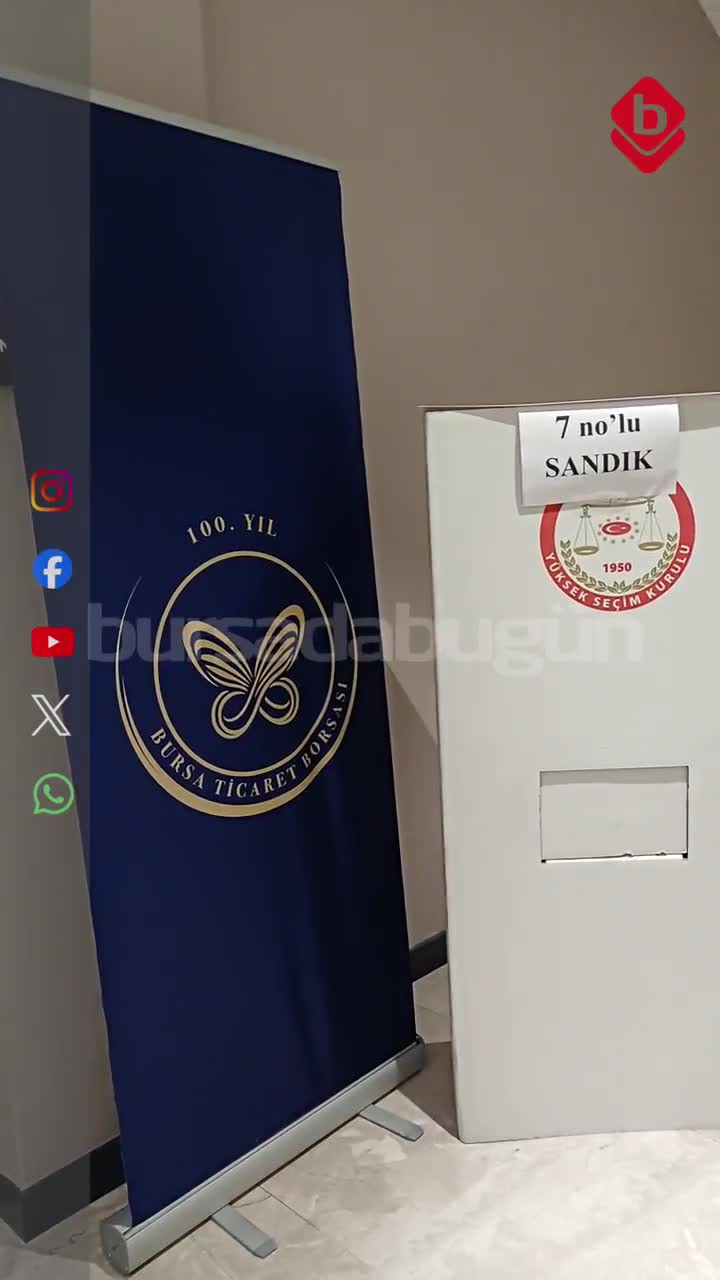 Bursa Ticaret Borsası'nda sandık açıldı! Başkanlıkta tek aday