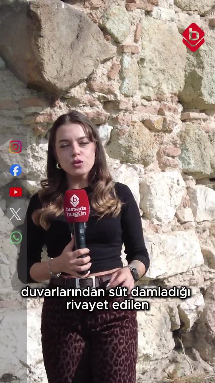 Bursa'da duvarlarından süt damlayan kale! Efsanesi şaşırtıyor...