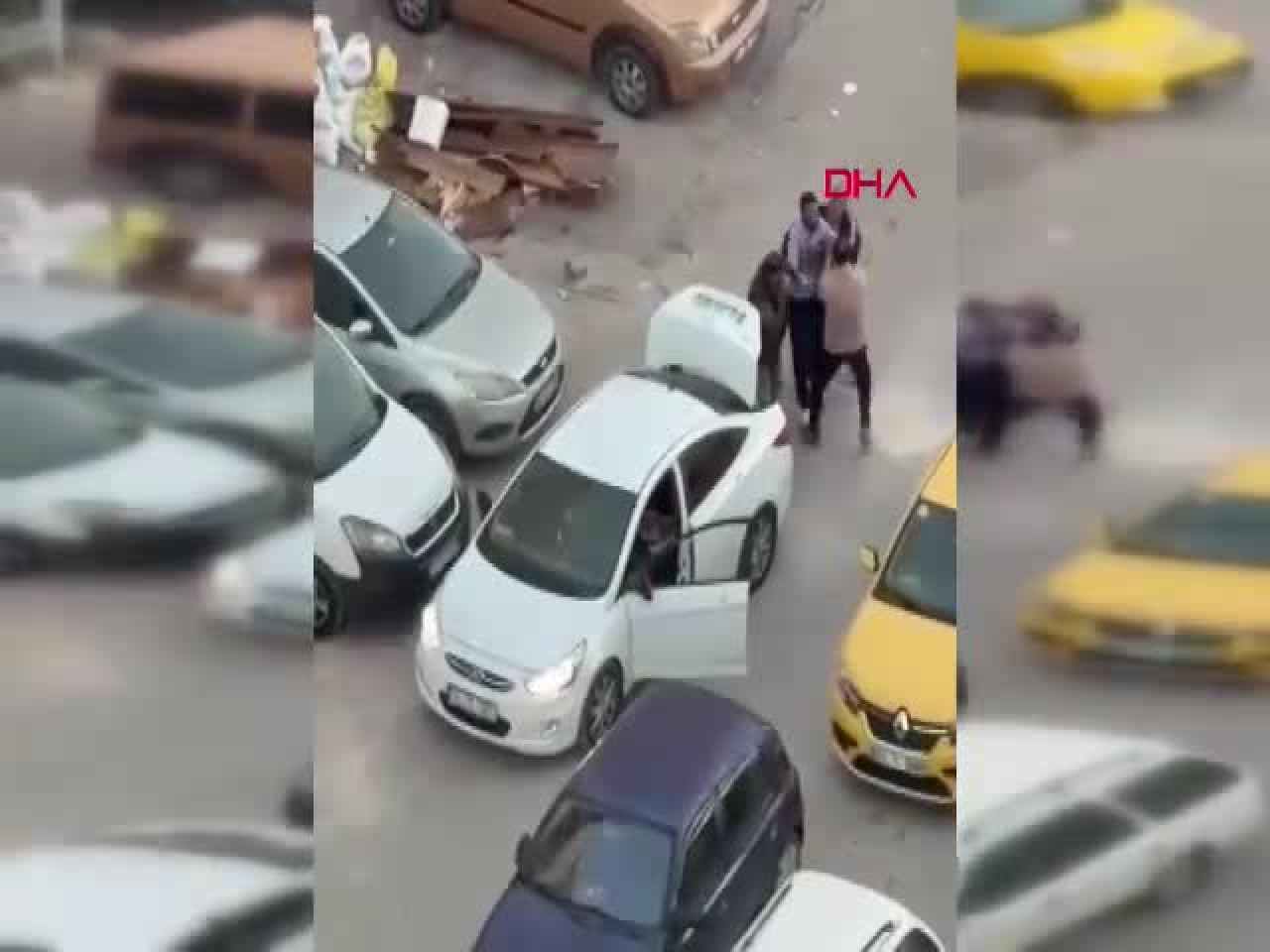 Adana'da dehşet anları! darp ettikleri kişiyi otomobilin bagajına koyup kaçırdılar
