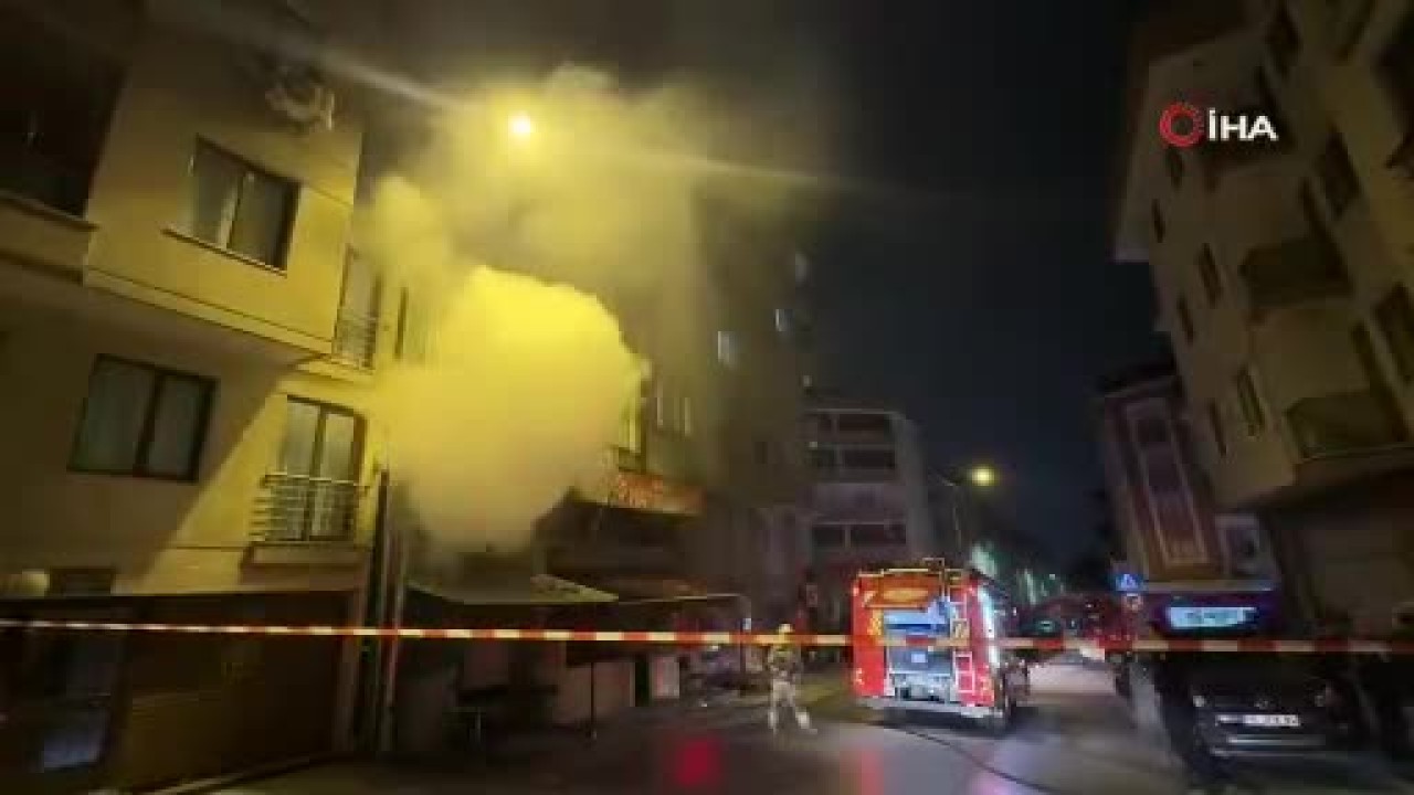 Bursa'da gece yarısı alevler yükseldi! Maddi hasar oluştu
