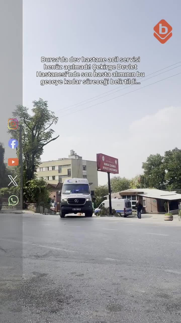 Bursa'da dev hastanenin acil servisi henüz açılmadı! Gözler pazartesi gününe çevrildi