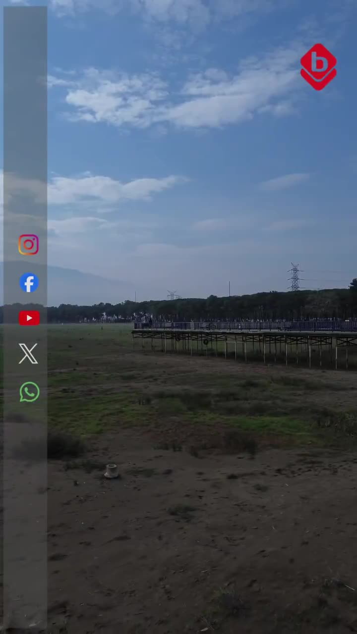 Bursa'da İznik Gölü alarm veriyor! 200 metre çekildi, iskele karada kaldı