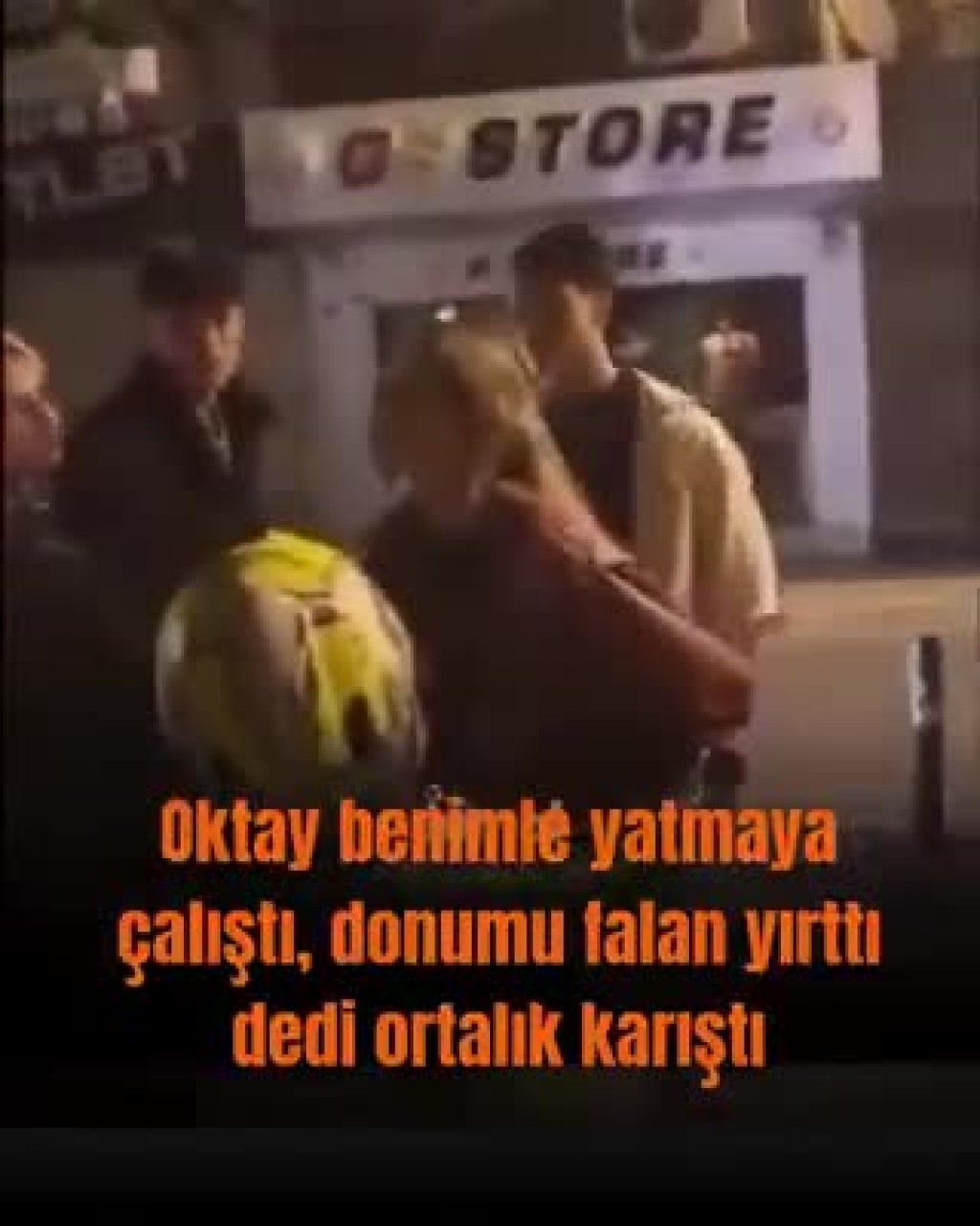 Arkadaşının sevgilisiyle basılan genç kızdan garip savunma: "Oktay donumu yırttı"