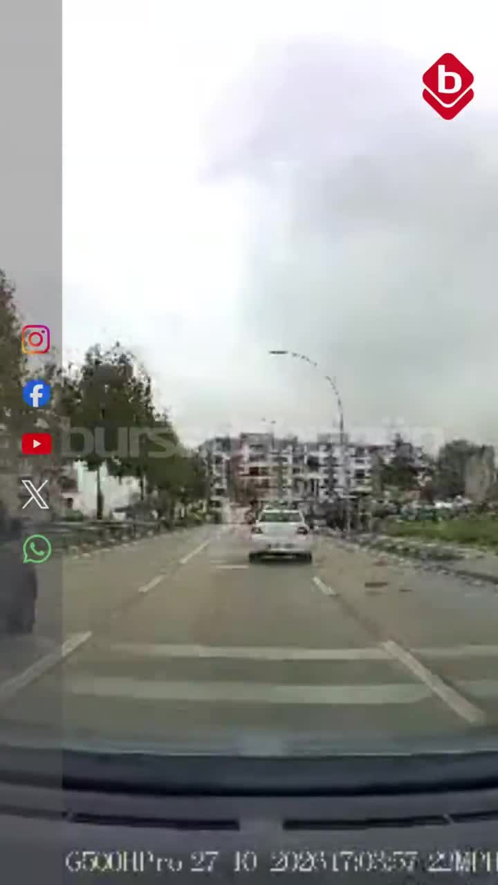 Bursa'da kırmızı ışık ihlali! "Geçmenin bir mantığı var mıydı?"