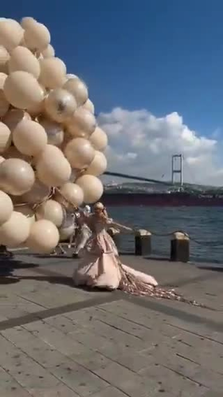 Görüntü Türkiye'den! Fotoğraf çekimi kabusa döndü