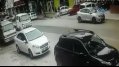 Bursa'da otomobil ile motosiklet böyle çarpıştı