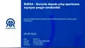 Bursa'da depodan çıkan alevler apartmana sıç...