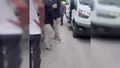 Bursa'da okul önünde servis şoförleri birbir...