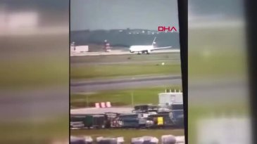 İstanbul Havalimanı'nda korkutan kaza! -2