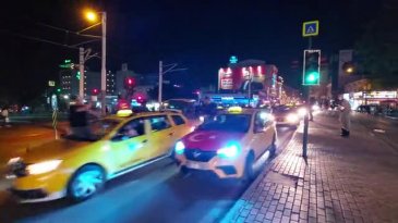 Bursa'da taksiciler kontak kapattı