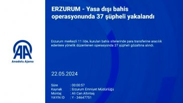 Bursa dahil 11 ilde yasa dışı bahis operasyonu: 37 şüpheli yakalandı