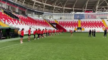 A Milli Kadın Futbol Takımı, Azerbaycan maçına hazırlanıyor