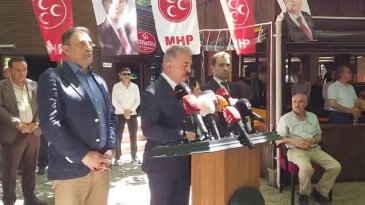 Bursa'da MHP'den bayramlaşma programı