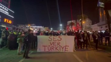 Bursa'da İmamoğlu eylemlerinde 7. gün!