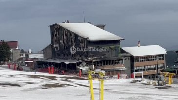 Uludağ'da meydana gelen yangında soğutma çalışmaları sürüyor!