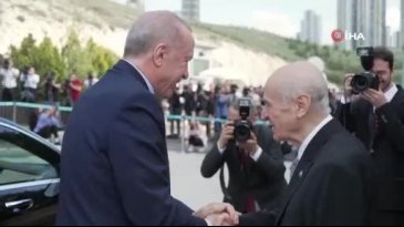 Cumhurbaşkanı Erdoğan, Bahçeli'yi ziyaret etti - 2