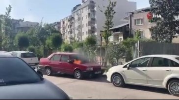 Bursa'nın kalbinde yangın paniği! Alev alev yandı
