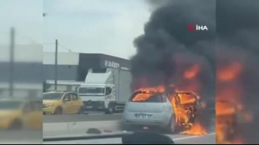 Trafikte k&acirc;busu yaşadı! Bursa'da korku dolu anlar