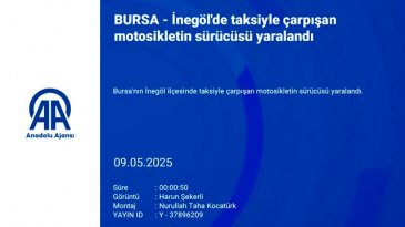 Bursa'da motosiklet kazası panik yarattı!