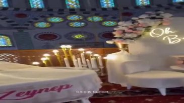 Camide baby shower düzenlediler! Sosyal medyadan tepki yağdı...